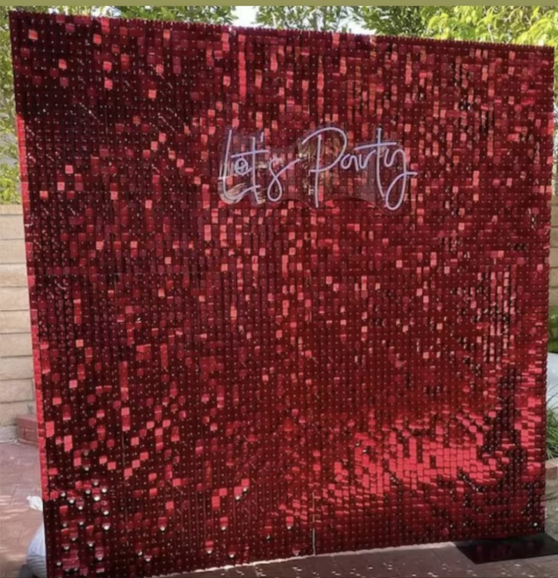 Glitter Wall